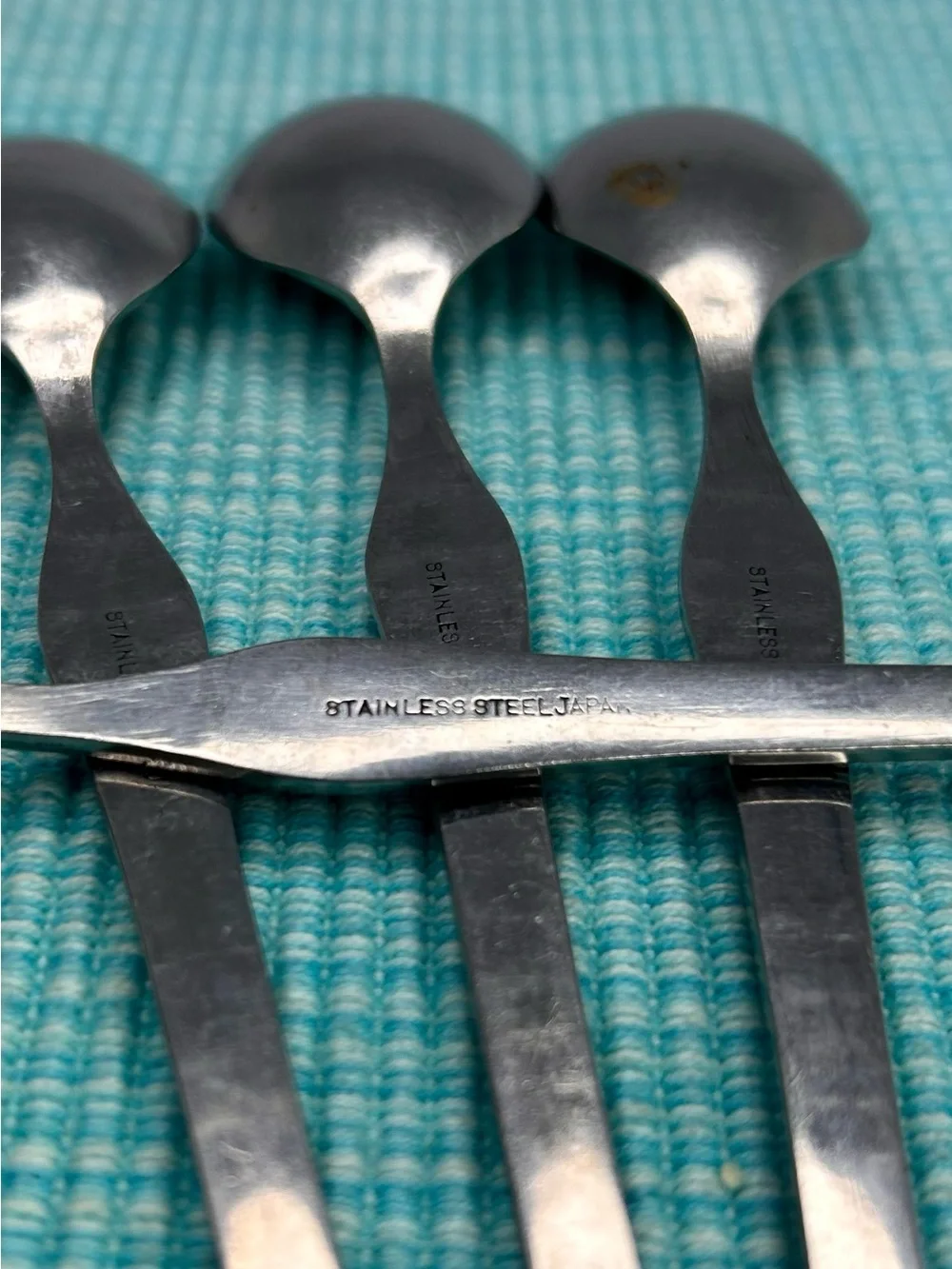 La Senda by Hanford Forge Stainless Steel Ice Tea Spoons Japan 4 PC